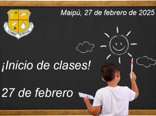 Inicio de Clases 27 de febrero