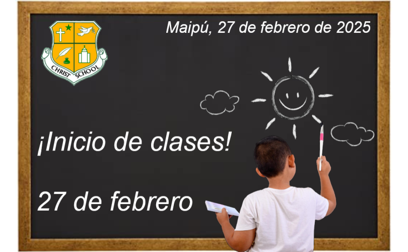 Inicio de Clases 27 de febrero